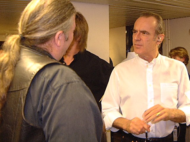 Andy Round and Rossi